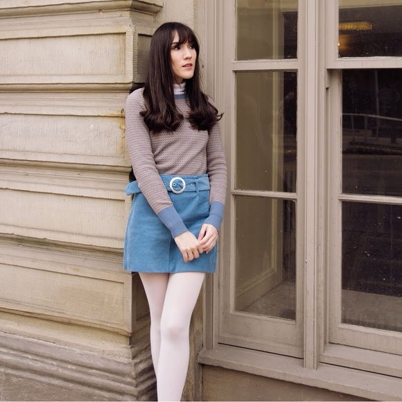 Zara Corduroy Skirt - Picture 9 of 14